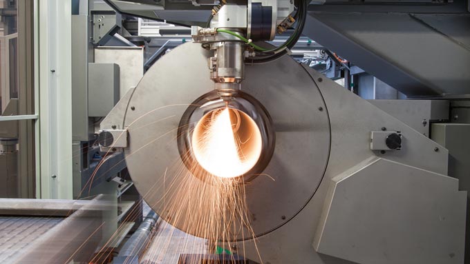 Laserschneiden Rohr