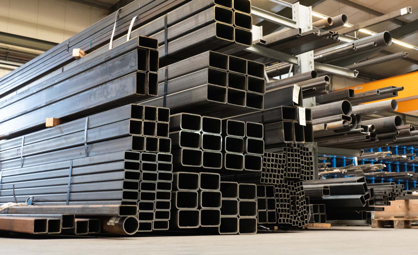 Materialien Stahl Profile