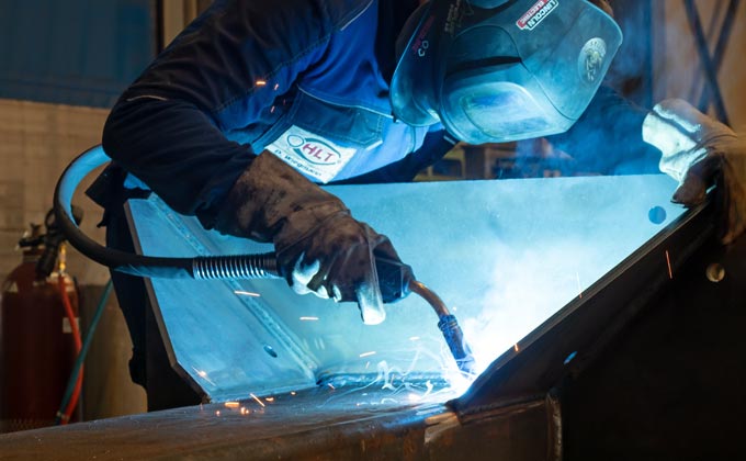 Stahlbau Schweißarbeiten